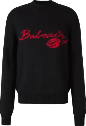   Balmain  Logo Knitted Jersey mehrfarbig