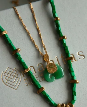CHLOE GOLD/GREEN