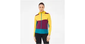 Damen Funktionssweatshirt Viking TACOMA gelb/lila M