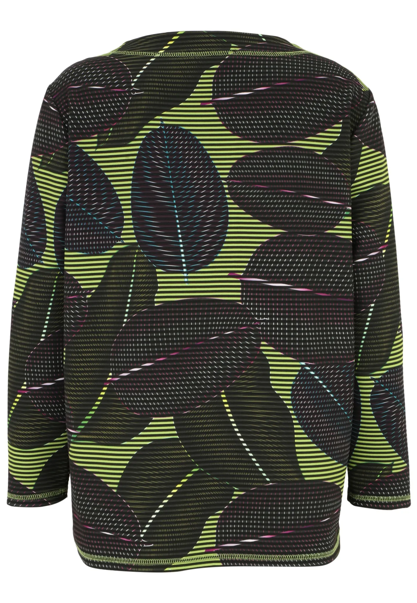 DORIS STREICH Shirt-Pulli mit Blätter-Print 10766877