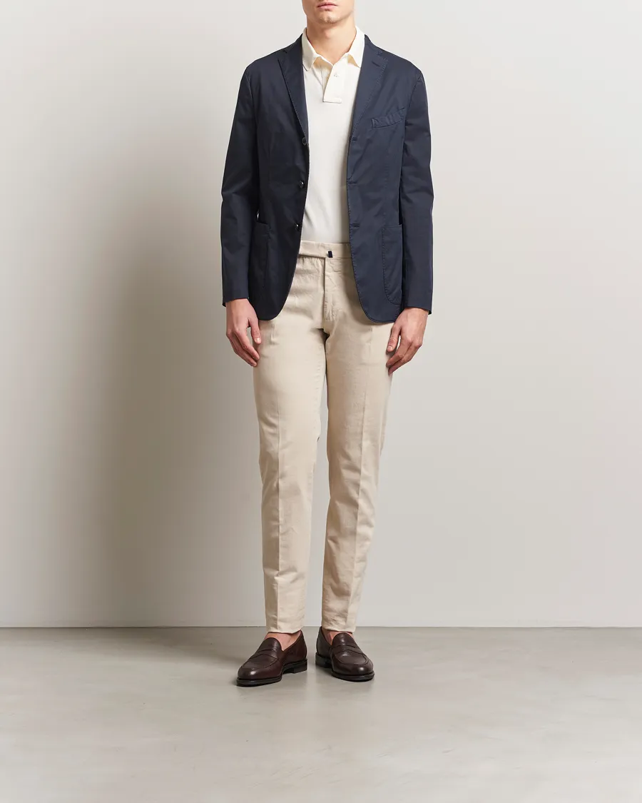 K Jacket Supima Cotton Blazer Navy
