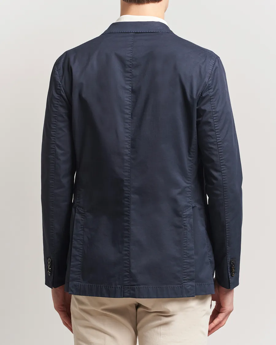 K Jacket Supima Cotton Blazer Navy