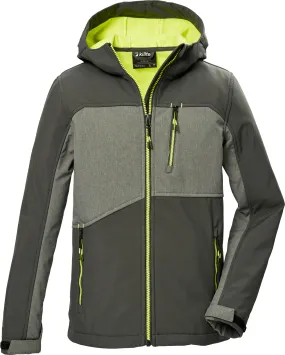 KILLTEC KOW 367 Softshelljacke Jungen dark moss im Online Shop von kaufen